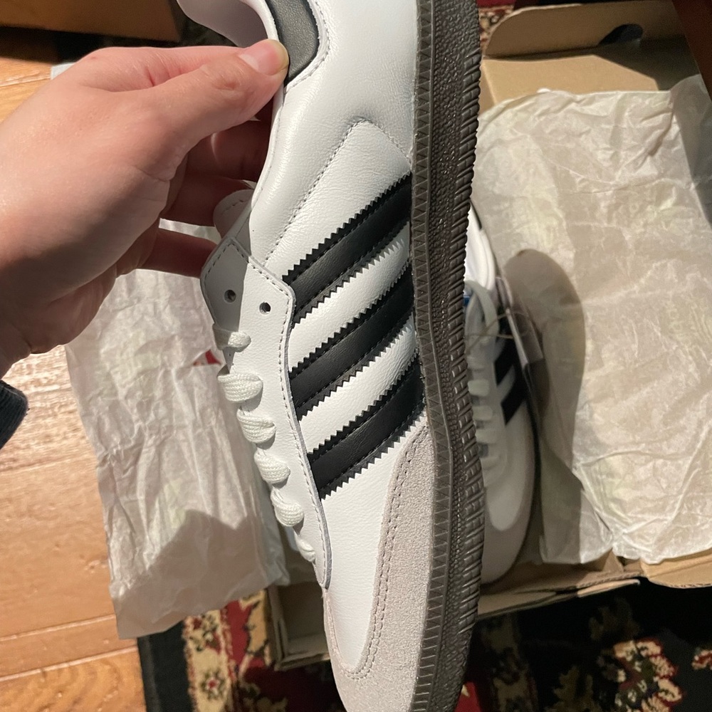 Adidas Samba OG - Leather Cloud White Core Bkack